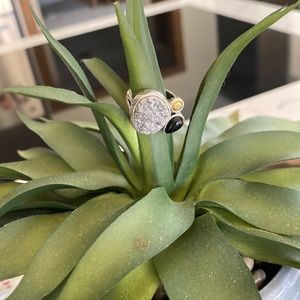 Silpada stone sterling silver ring